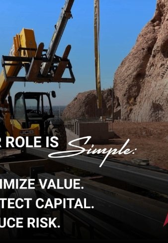 Our role is simple – optimize value, protect capital, reduce risk