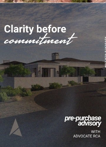 Clarity before commitment – pre-purchase advisory
